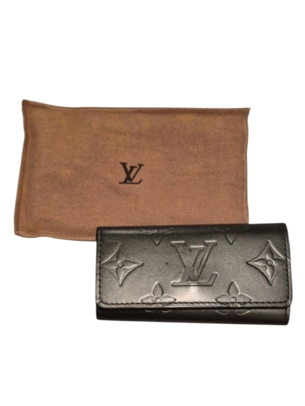 Louis Vuitton Monogram Mat Key Case